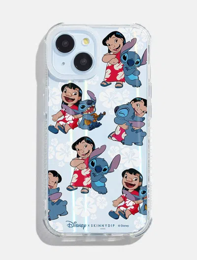 Skinnydip London Disney Lilo & Stitch Shock I Phone Case In Multi
