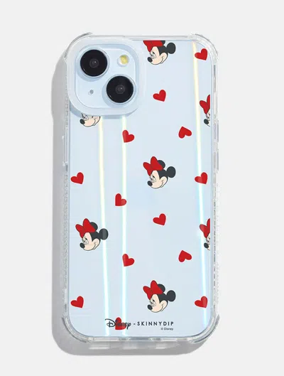 Skinnydip London Disney Minnie Heart Shock I Phone Case In Multi