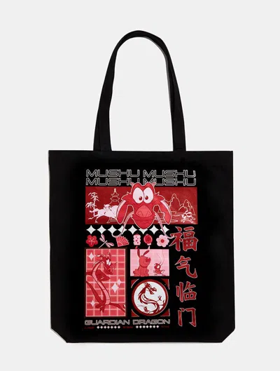 Skinnydip London Disney Mushu Tote Bag In Black