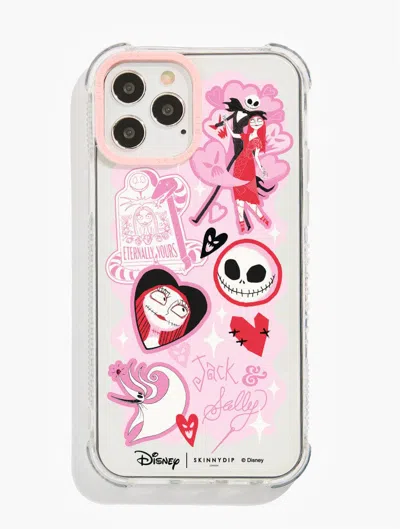 Skinnydip London Disney Nightmare Before Christmas Jack & Sally Eternally Yours Shock I Phone Case In White