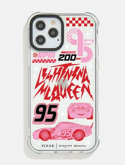Skinnydip London Disney Pixar Cars Lightning Mc Queen Poster Print Shock I Phone Case In White