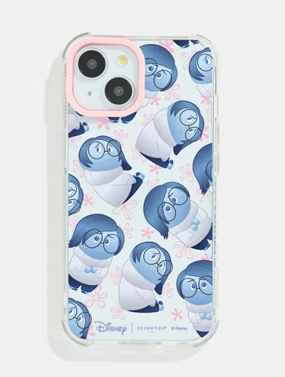 Skinnydip London Disney Pixar Inside Out Sadness Shock I Phone Case In Blue