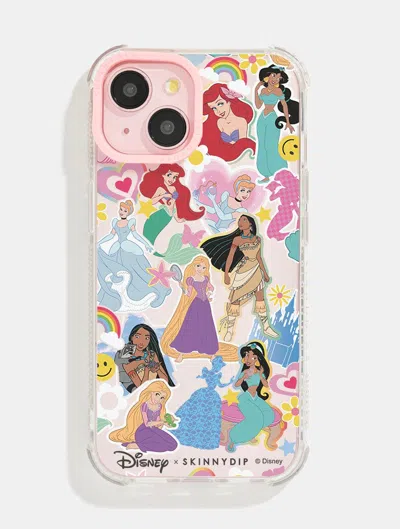 Skinnydip London Disney Princess Cute Sticker Shock I Phone Case In White