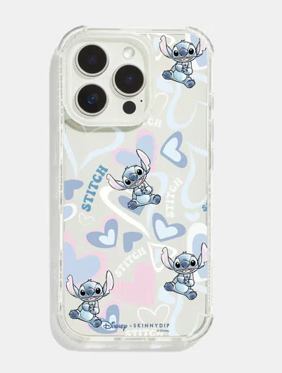 Skinnydip London Disney Stitch Heart Shock I Phone Case In White