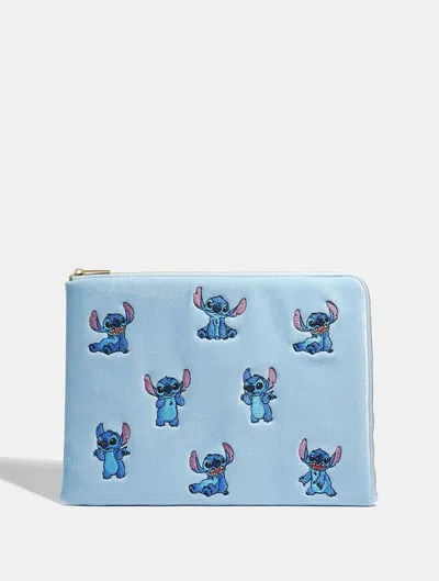 Skinnydip London Disney Stitch Laptop Case In Blue