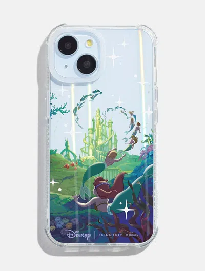 Skinnydip London Disney Triton's Castle Shock I Phone Case In Blue