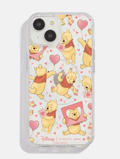 Skinnydip London Disney Winnie The Pooh In Love Mag Safe I Phone Case In Brown