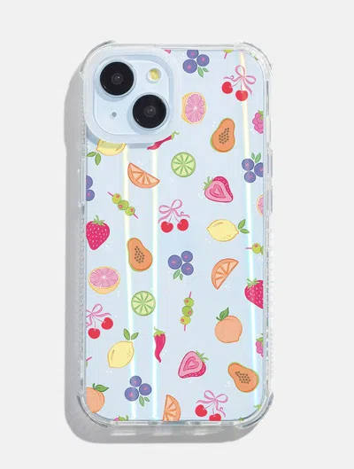 Skinnydip London Ditsy Fruits Shock I Phone Case In Blue