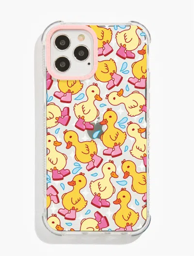Skinnydip London Duckling Wellies Shock I Phone Case In Multi