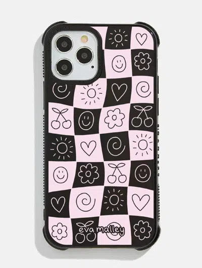 Skinnydip London Eva Malley X Skinnydip Check Icon Shock I Phone Case In Multi