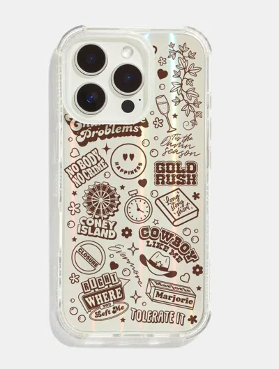 Skinnydip London Evermore Shock I Phone Case In Gray