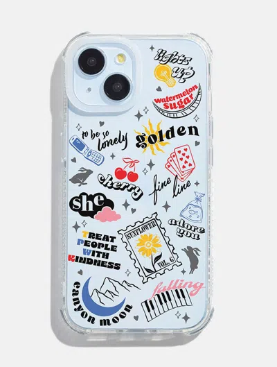 Skinnydip London Fine Line Shock I Phone Case In Blue