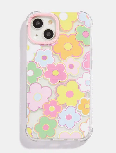 Skinnydip London Flower Multicoloured Shock I Phone Case In Pink