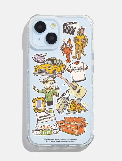 Skinnydip London Friends X Skinnydip Sticker Shock I Phone Case In Gold