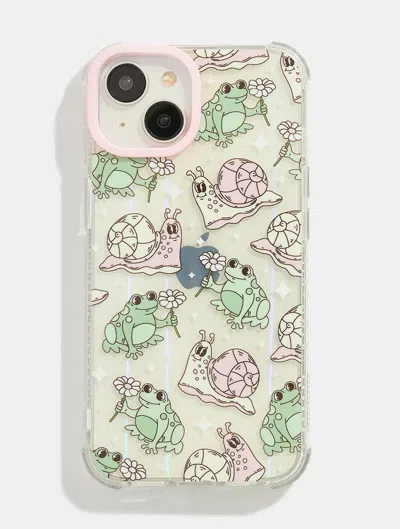 Skinnydip London Frog & Snail Shock I Phone Case In Blue