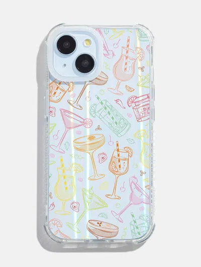 Skinnydip London Happy Hour Cocktails Shock I Phone Case In Blue