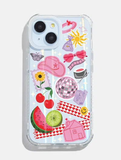 Skinnydip London Harry Sticker Shock I Phone Case In Blue