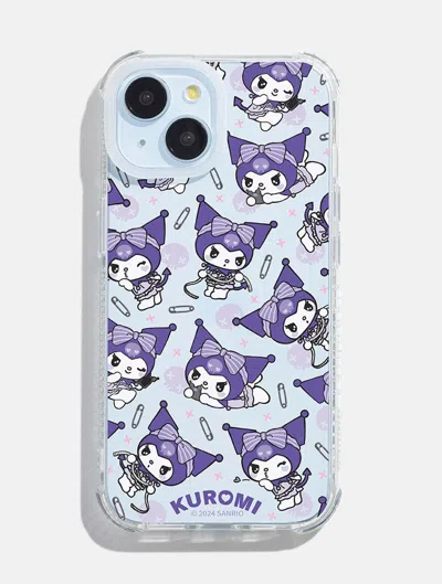 Skinnydip London Hello Kitty X Skinnydip Kuromi Purple Shock I Phone Case In Blue