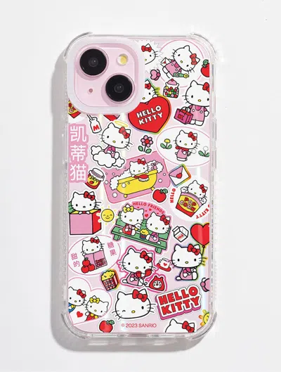 Skinnydip London Hello Kitty X Skinnydip Sticker Shock I Phone Case In Pink