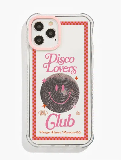 Skinnydip London Hollie Graphik X Skinnydip Disco Lovers Club Shock I Phone Case In Multi