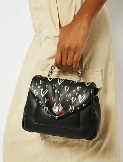 Skinnydip London Leo Graffiti Heart Mini Tote Bag