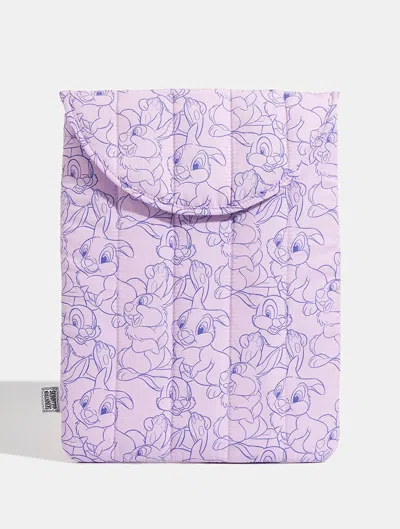 Skinnydip London Lilac Thumper Line Laptop Sleeve In Purple