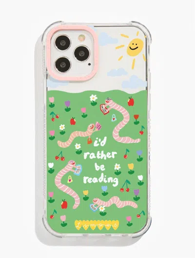 Skinnydip London Limpet X Skinnydip Book Worm Shock I Phone Case In Multi