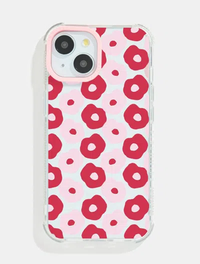 Skinnydip London Lucie Mae X Skinnydip Floral Shock I Phone Case In Pink