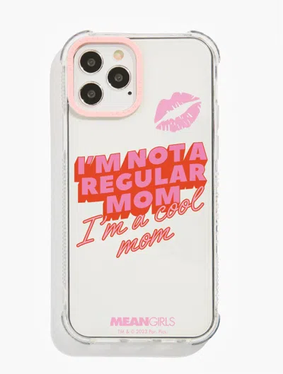 Skinnydip London Mean Girls X Skinnydip Cool Mom Shock I Phone Case In White
