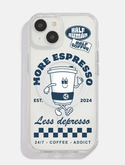 Skinnydip London More Espresso Mag Safe I Phone Case In White