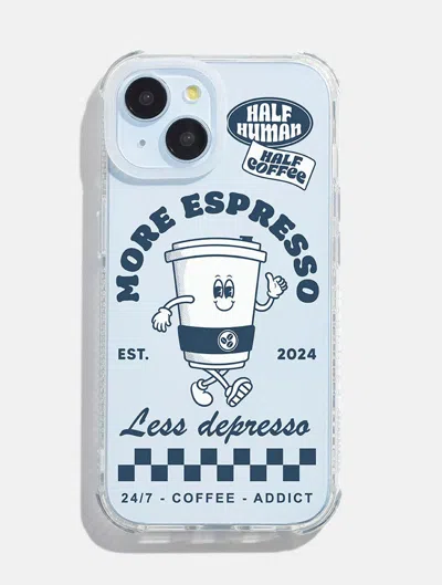 Skinnydip London More Espresso Shock I Phone Case In Blue