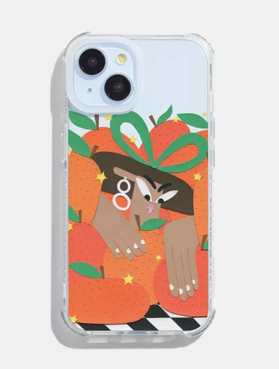 Skinnydip London Naomi Anderson-subryan X Skinnydip Oranges Please Shock I Phone Case In Multi