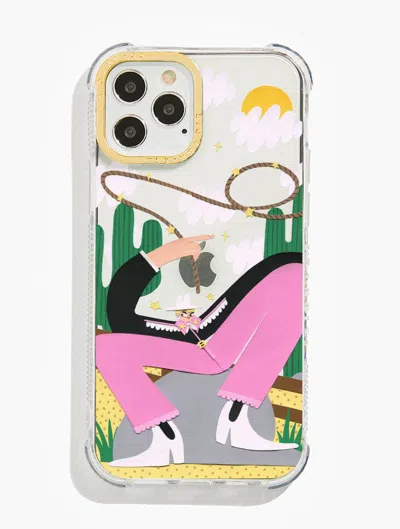 Skinnydip London Naomi Anderson-subryan X Skinnydip Yeehaw Shock I Phone Case In Multi