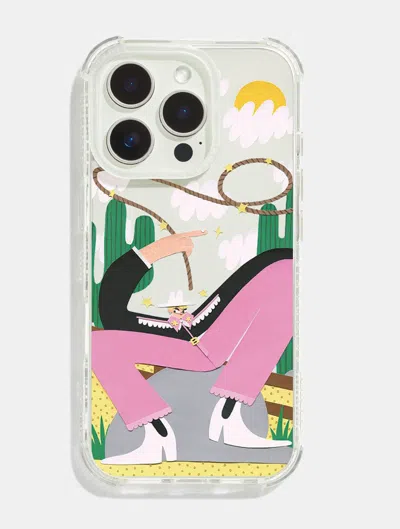 Skinnydip London Naomi Anderson-subryan X Skinnydip Yeehaw Shock I Phone Case In Multi