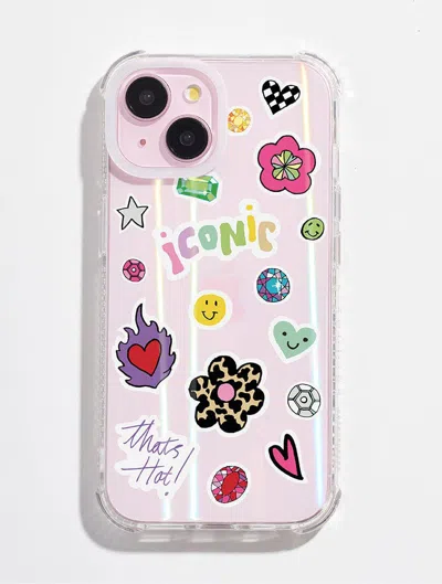Skinnydip London Naomi Reynolds X Skinnydip Sticker Shock I Phone Case In Pink