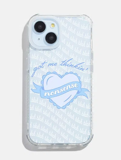 Skinnydip London Nonsense Shock I Phone Case In Gray