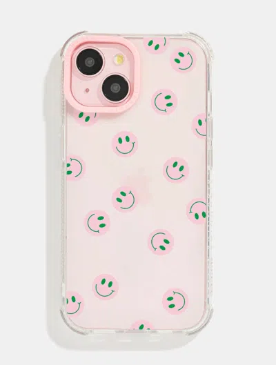 Skinnydip London Pink And Green Smile Shock I Phone Case