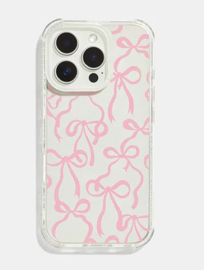 Skinnydip London Pink Bows Shock I Phone Case