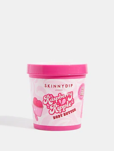 Skinnydip London Raspberry Ripple Body Butter 200g In Pink