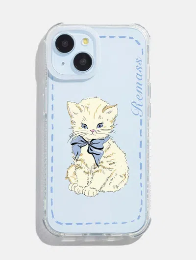 Skinnydip London Remass X Skinnydip Cat Shock I Phone Case In Blue