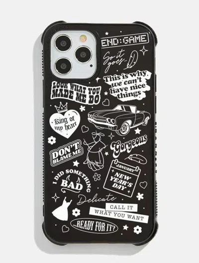 Skinnydip London Reputation Black Shock I Phone Case