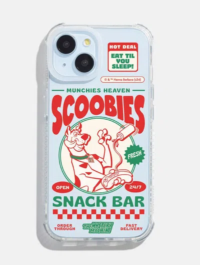 Skinnydip London Scooby Doo X Skinnydip Snack Bar Shock I Phone Case In Blue