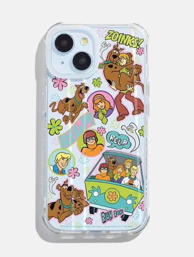 Skinnydip London Scooby Doo X Skinnydip Sticker Shock I Phone Case In Blue
