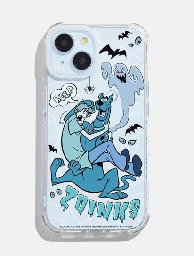 Skinnydip London Scooby Doo X Skinnydip Zoinks Shock I Phone Case In Blue