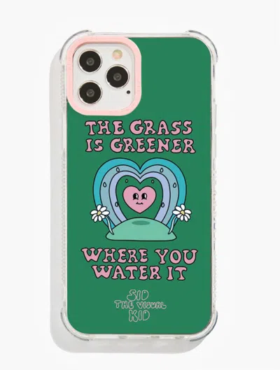 Skinnydip London Sid The Visual Kid X Skinnydip Greener Grass Shock I Phone Case