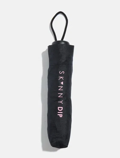 Skinnydip London Skinnydip Logo Umbrella In Black