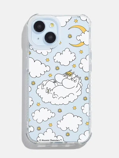 Skinnydip London Skinnydip X Moomin Starry Clouds Shock I Phone Case In Gray