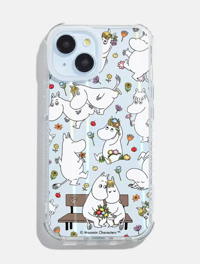 Skinnydip London Skinnydip X Moomin Wildflower Shock I Phone Case In Blue