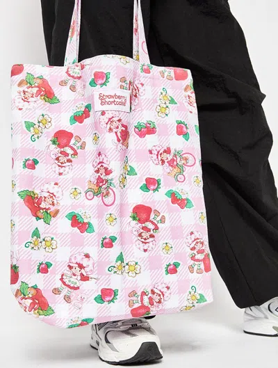 Skinnydip London Strawberry Shortcake Tote Bag In Pink