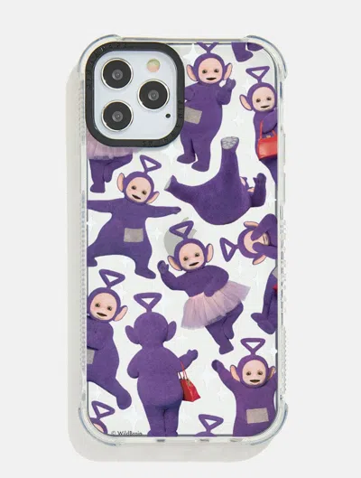 Skinnydip London Teletubbies X Skinnydip Tinky-winky Shock I Phone Case In Purple